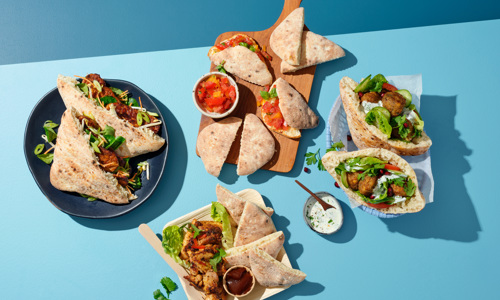 Naanta Pocket Breads en versions mini et complète