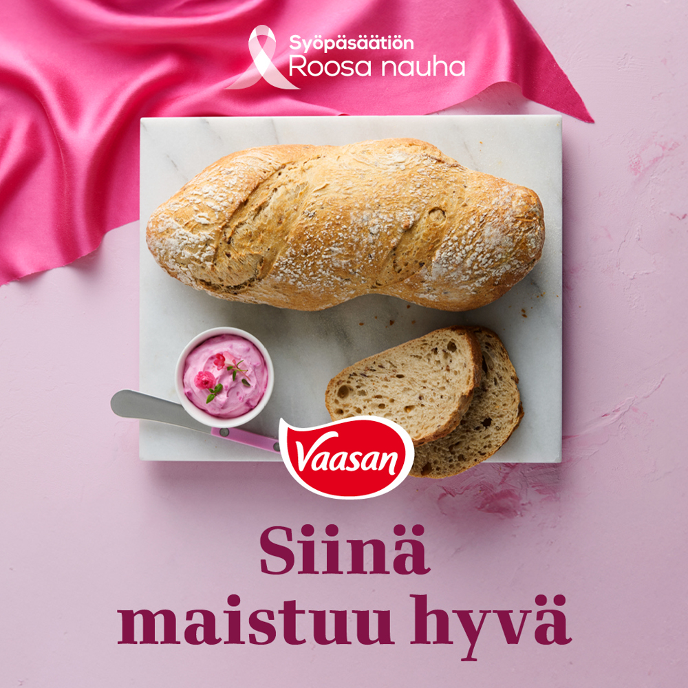 Vaasan Mestarin Kaura-pellavaleipä