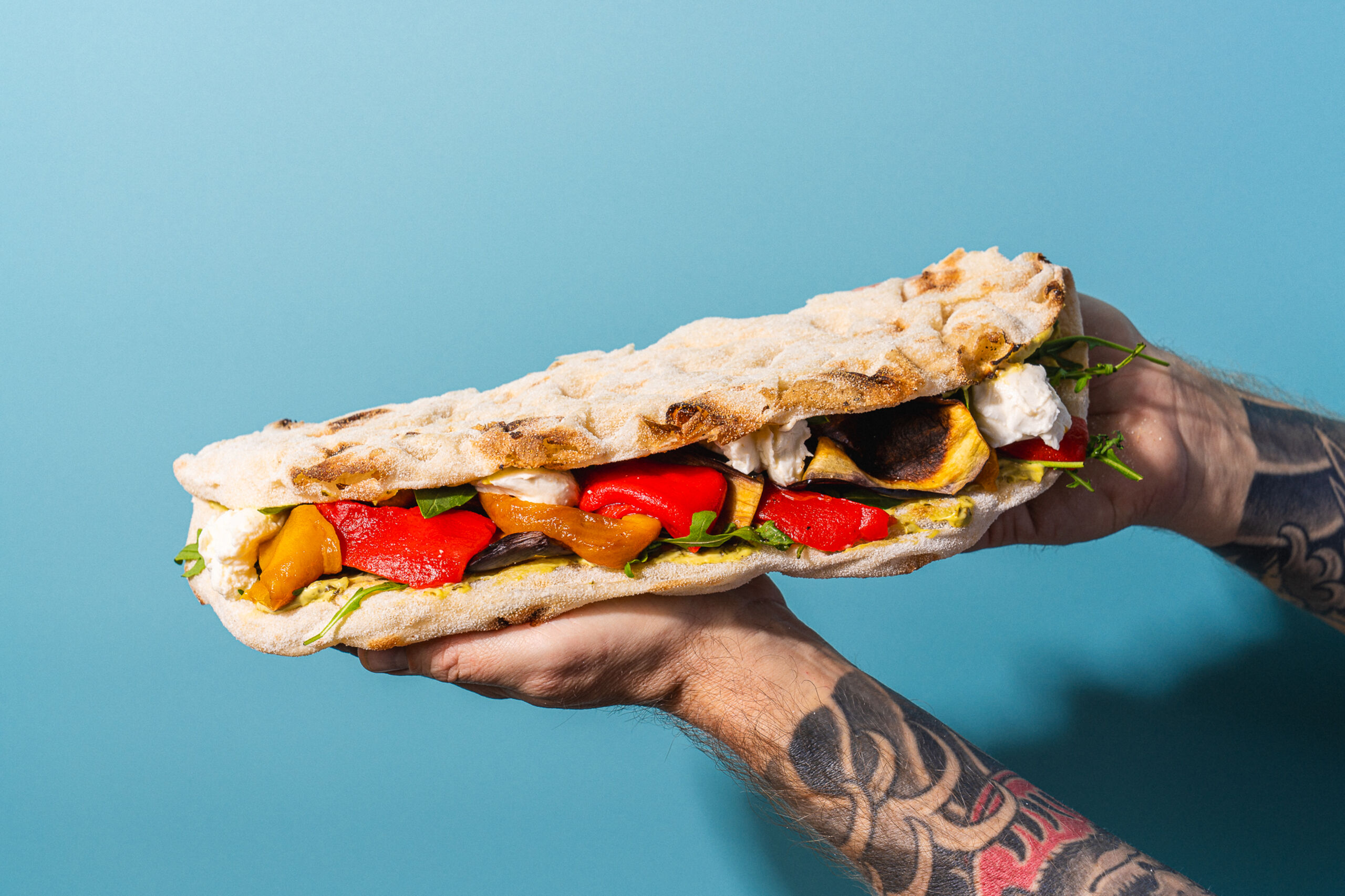 Pinsa-sandwich vaaka