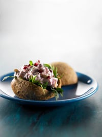 sandwich med frugtsymfoni