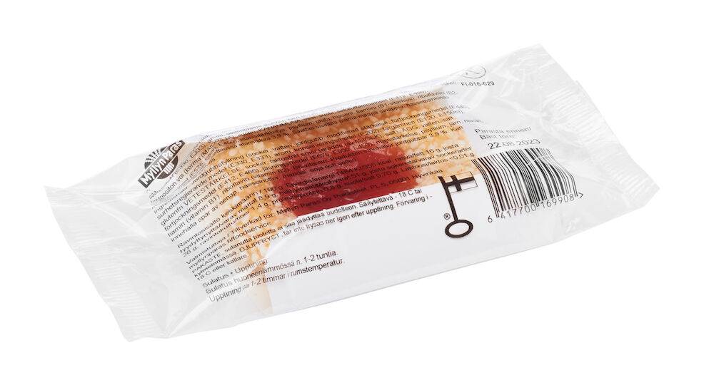 Myllyn Paras Gluteeniton Mansikkaviineri 20x60g Lantm nnen Unibake