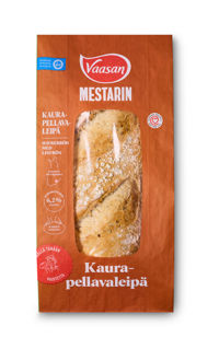 Vaasan Mestarin Kaura-pellavaleipä
